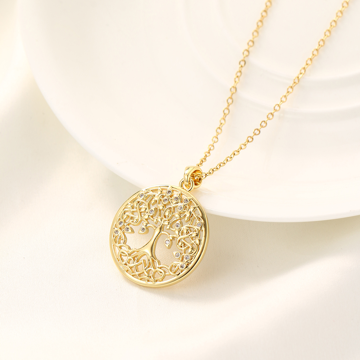 Fashion Tree of Life Necklace  - The Plant Parent ulasan dan harga