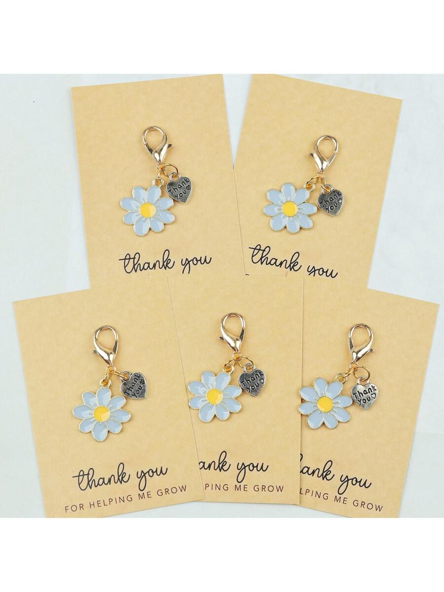 Enamel Daisy Keychains With Th - The Plant Parent ulasan dan harga